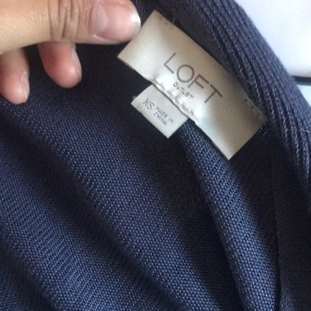 Loft Pointelle Open Cardigan - image 6